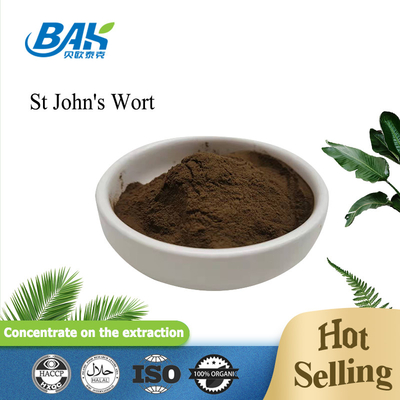 Hypericum Perforatum St John' s Wort Extract हाइपरिसिन 0.3% प्लांट एक्सट्रैक्ट पाउडर