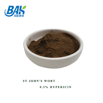Hypericum Perforatum St John' s Wort Extract हाइपरिसिन 0.3% प्लांट एक्सट्रैक्ट पाउडर