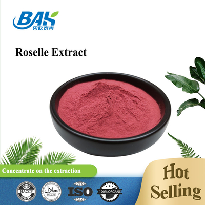 Roselle निकालें महिला स्वास्थ्य अनुपूरक 80 Mesh . के माध्यम से 100%