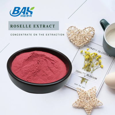 Roselle निकालें महिला स्वास्थ्य अनुपूरक 80 Mesh . के माध्यम से 100%