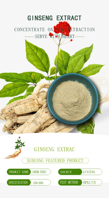 98% Ginsenosides Mens Health अनुपूरक जिनसेंग एक्सट्रेक्ट पाउडर 22427-39-0